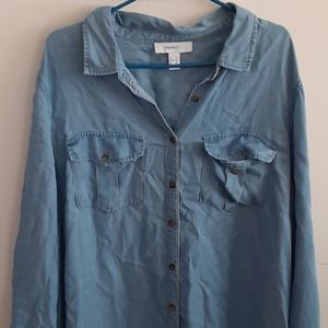 Denim Shirt Dress